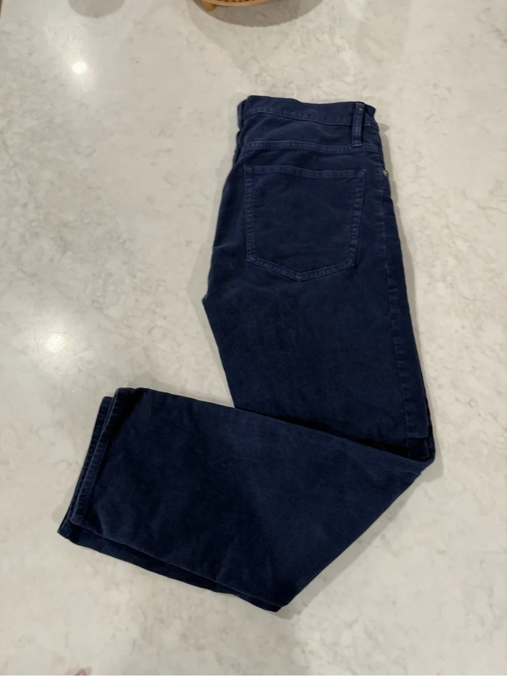 J. Crew Women’s Navy Corduroy Pants - Straight Leg